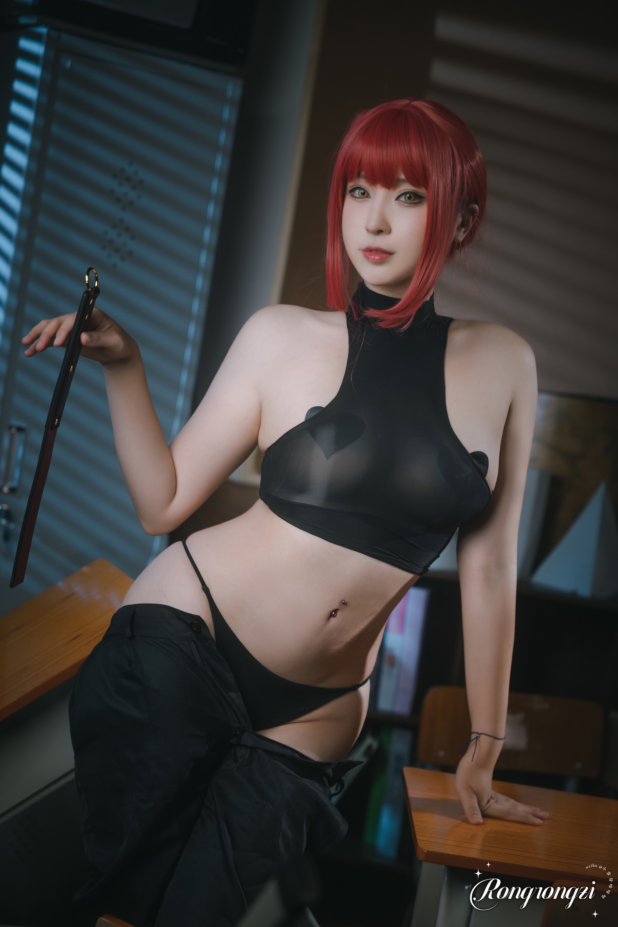图片[1]-小容仔咕咕咕w – NO.021 链锯人 玛奇玛[45P]-XikXak